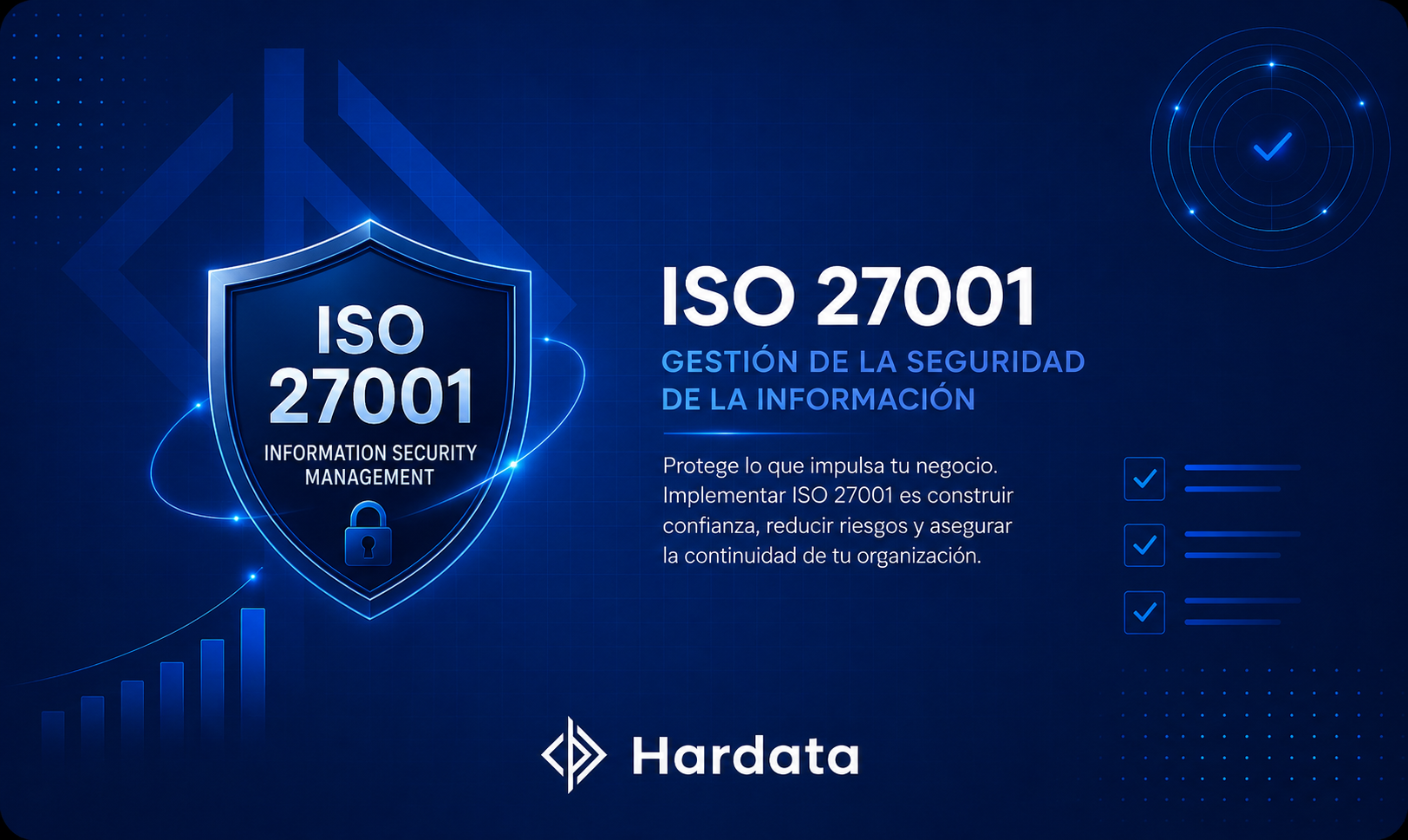 Documentos de auditoría ISO 27001 sobre un escritorio