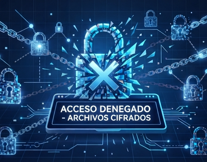 Panel de monitoreo de seguridad mostrando actividad de red